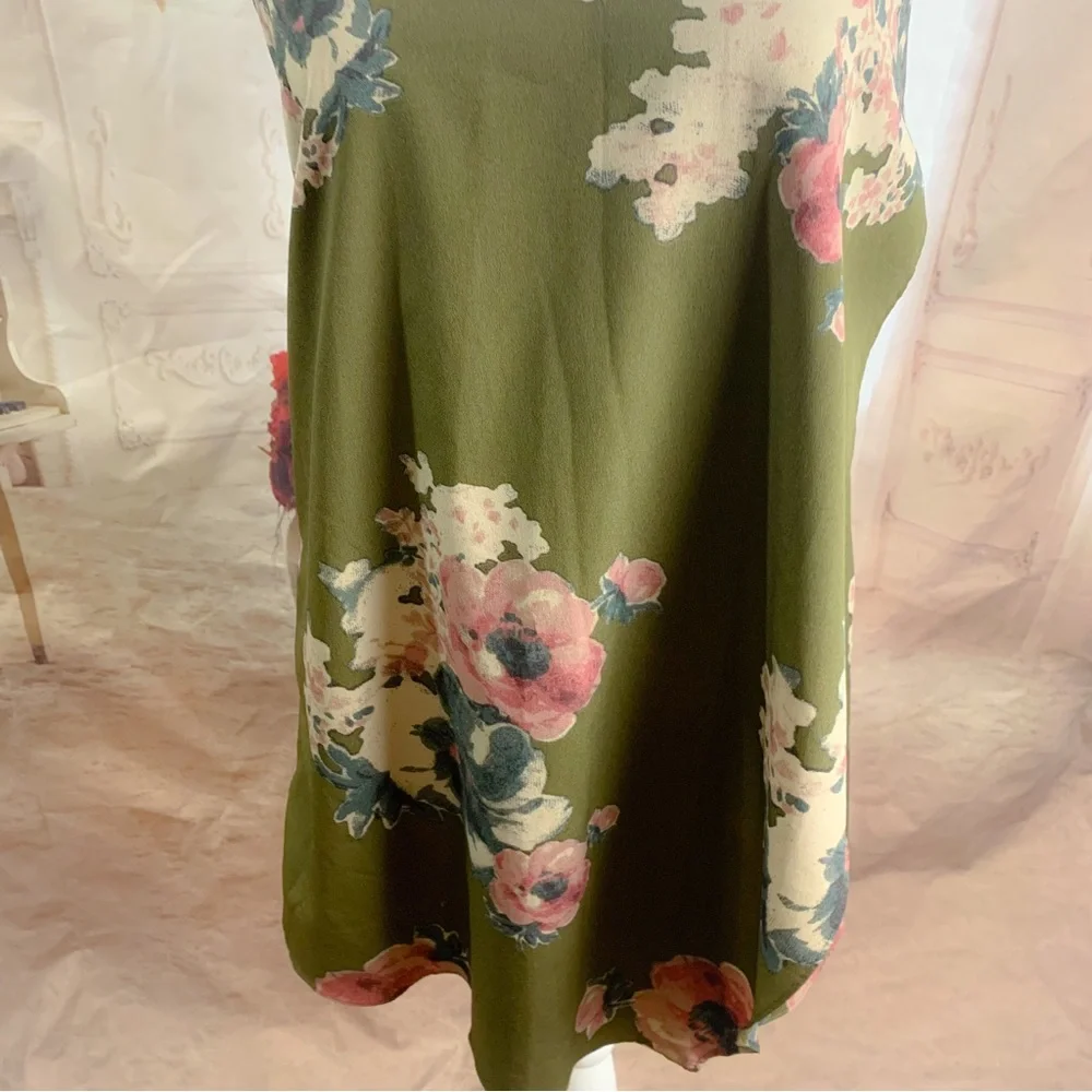 Free People Cascades Dress in Mushroom Combo - Picture 4 of 11